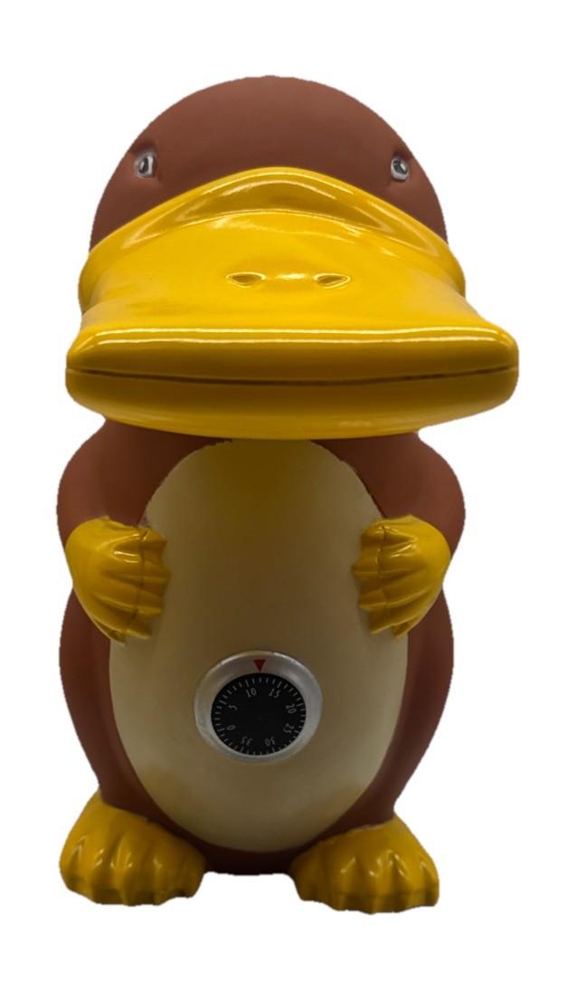 commonwealth bank money box Platypus Collectable container Missing Bottom Cap