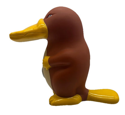 commonwealth bank money box Platypus Collectable container Missing Bottom Cap