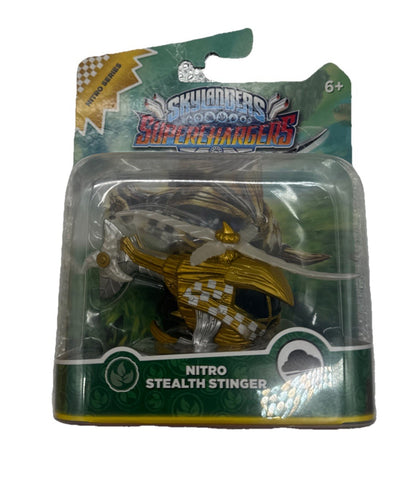 Nitro Steealth Stinger Skylanders SuperChargers Figure New (Damaged Box) 9494