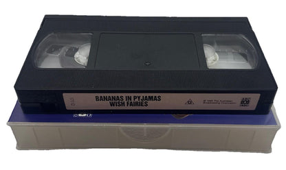 Bananas In Pyjamas Wish Fairies VHS Tape In Good Condition 9441