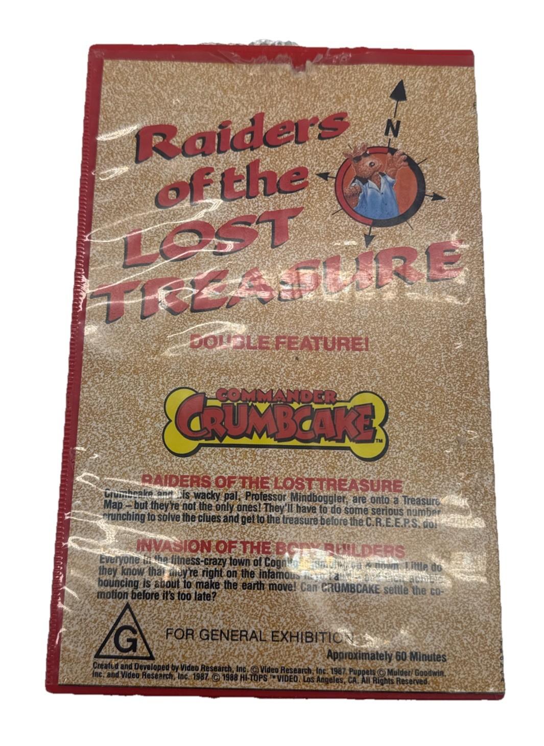Raiders Of The Lost Treasure VHS Tape In Good Condition 9442