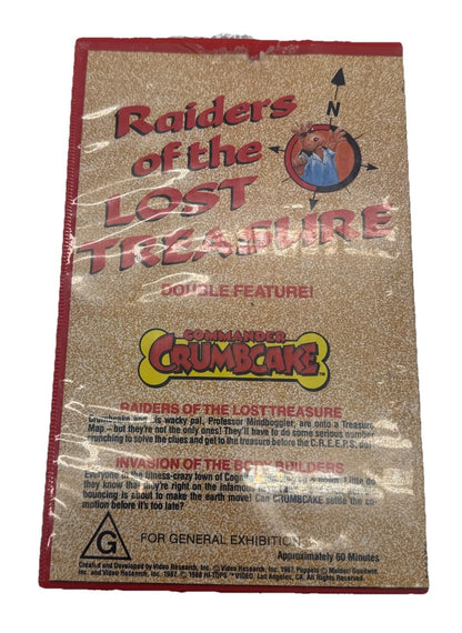 Raiders Of The Lost Treasure VHS Tape In Good Condition 9442