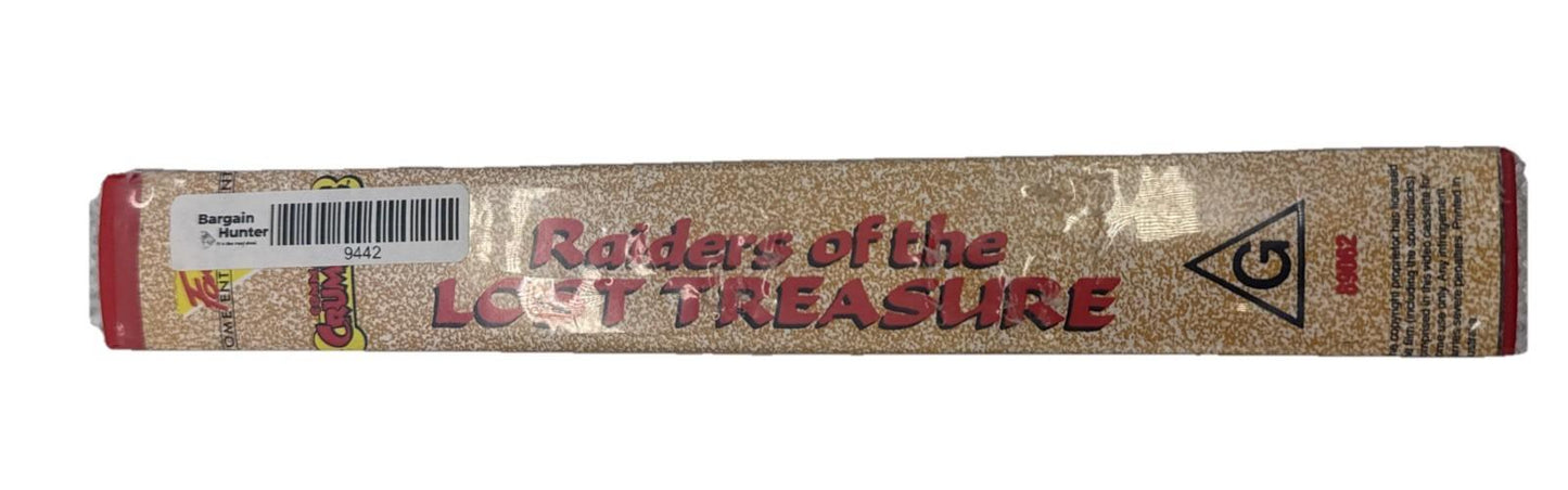 Raiders Of The Lost Treasure VHS Tape In Good Condition 9442