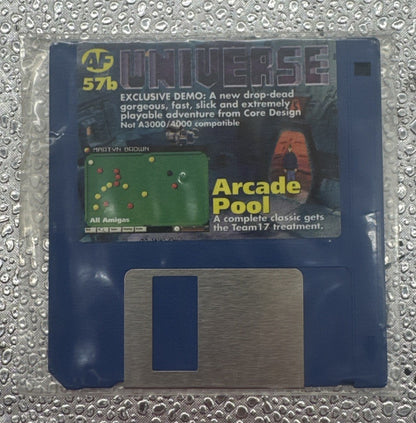 AF Universe / Arcade Pool Floppy Disk In Good Condition 9913