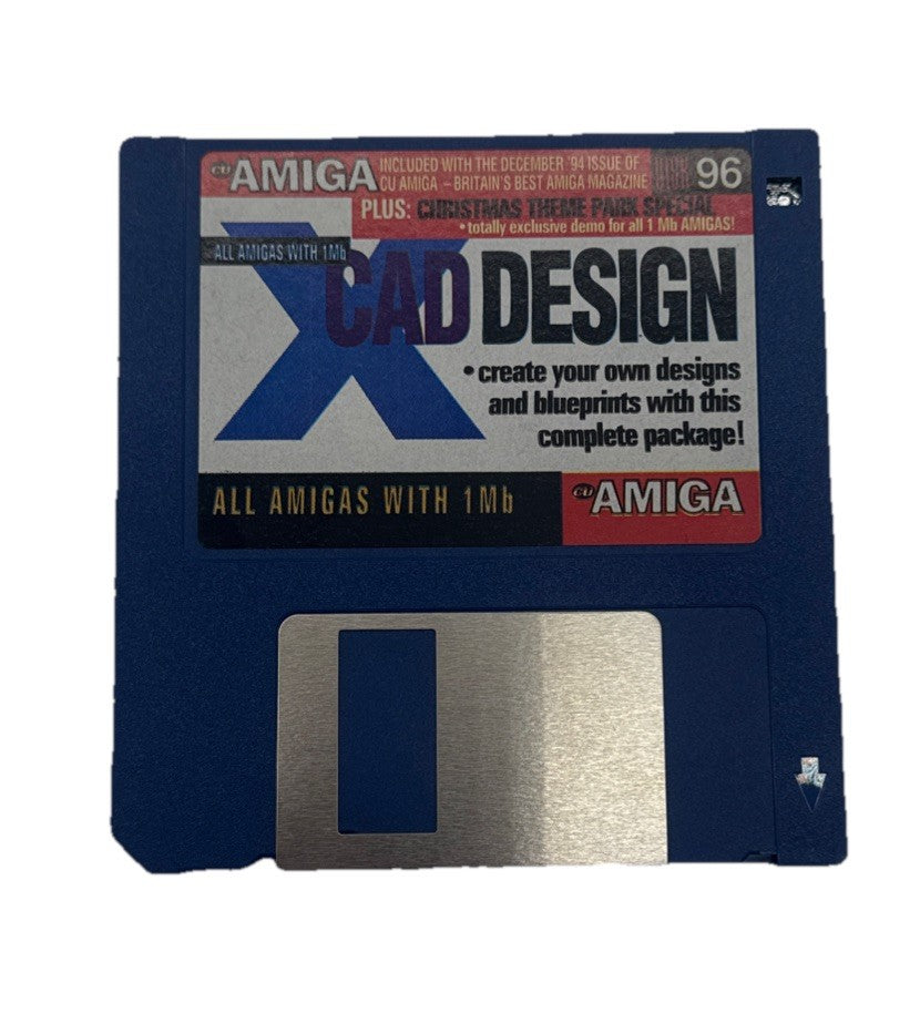 The Amiga Computing Cad Design Floppy Disk In Good Condition 10147
