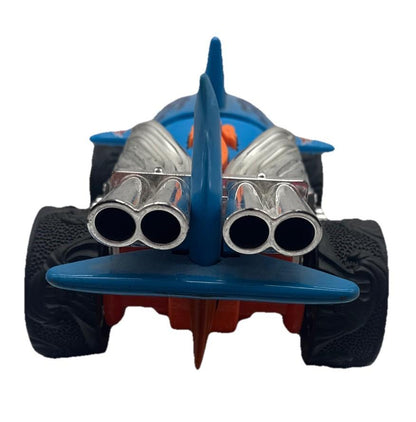 Hot Wheels 9" Monster Action Sharkcruiser Lights Up Moves Makes Noises 9461