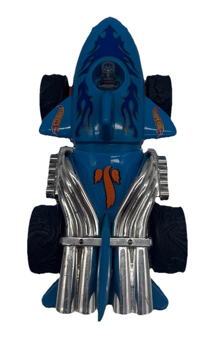 Hot Wheels 9" Monster Action Sharkcruiser Lights Up Moves Makes Noises 9461