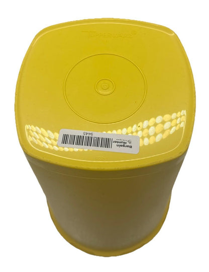 Vintage Tupperware Yellow Containers Starburst Press 27 cm by 17 cm 9445