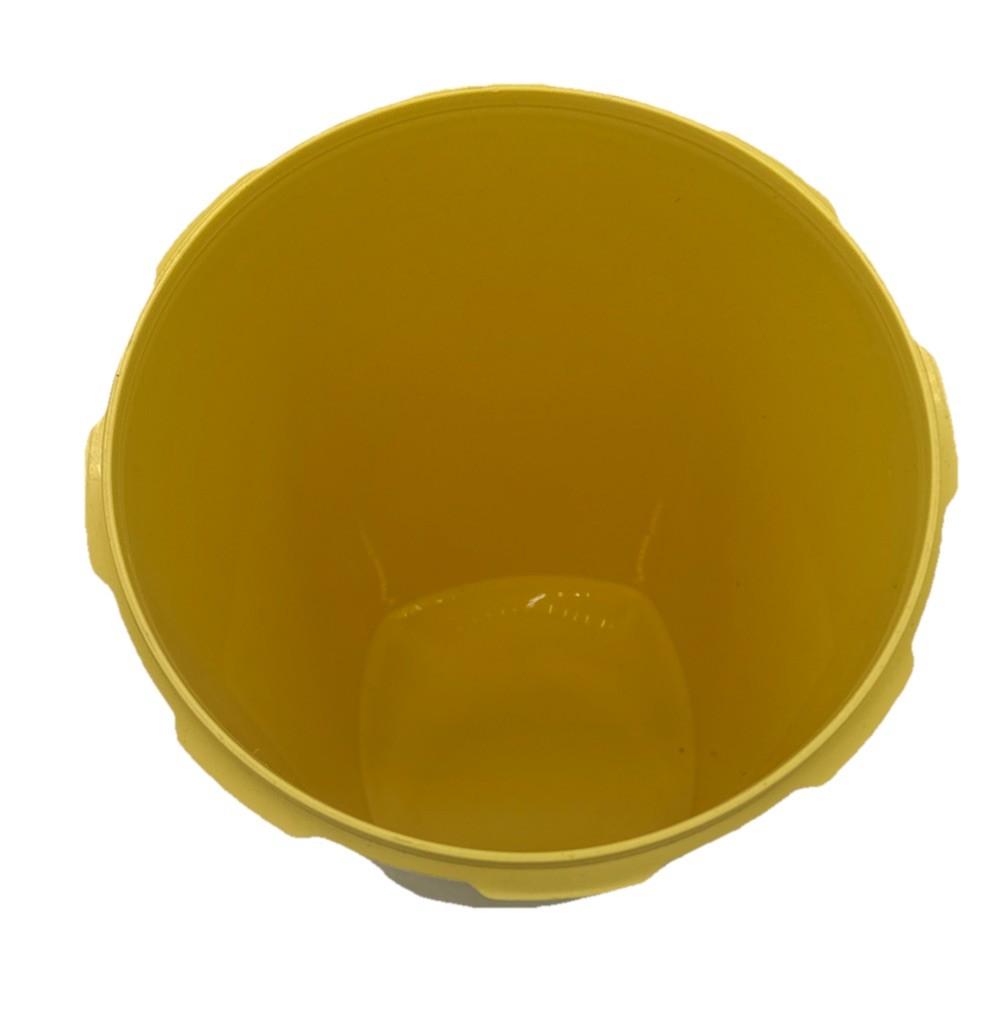 Vintage Tupperware Yellow Containers Starburst Press 27 cm by 17 cm 9445