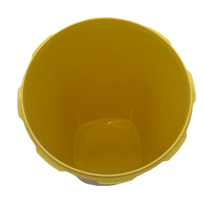 Vintage Tupperware Yellow Containers Starburst Press 27 cm by 17 cm 9445