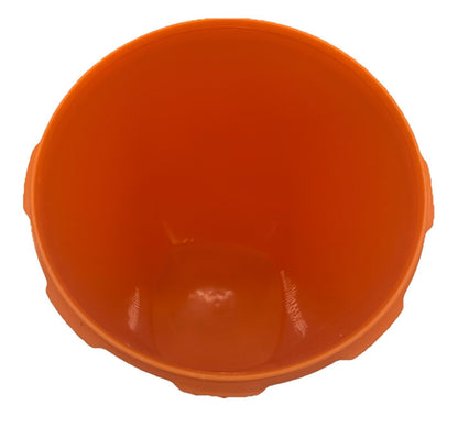 Vintage Tupperware Orange Containers Starburst Press 27 cm by 17 cm 9448