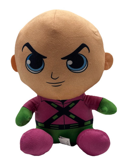 Justice League DC Big Head Lex Luthor 24cm Toy Factory Plush In Good Cond 9457