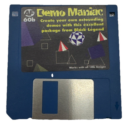 AF Demo Maniac Floppy Disk In Good Condition 9942