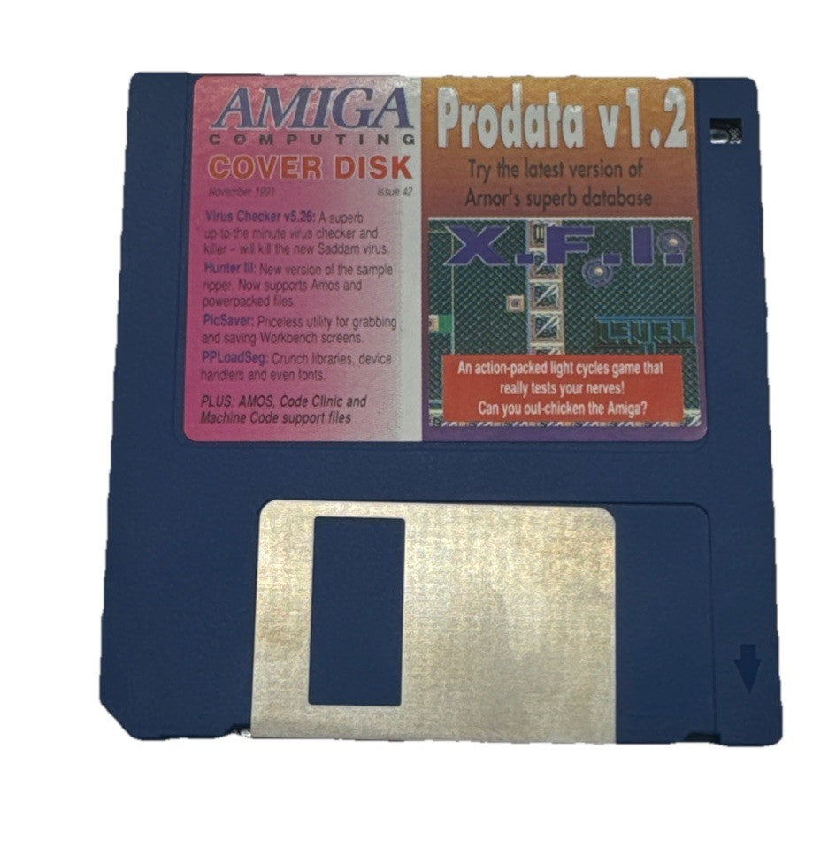 Amiga Prodata V1.2 Floppy Disk In Good Condition 10146