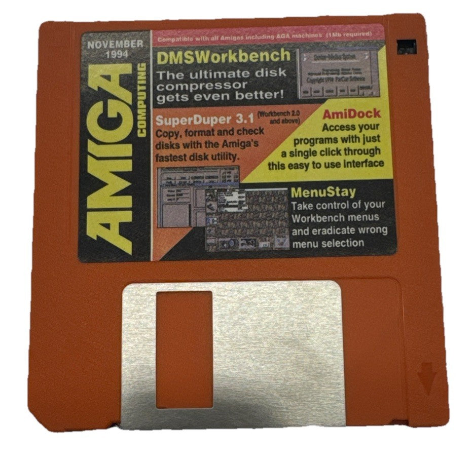 Amiga DMS Workbench Floppy Disk In Good Condition 9932