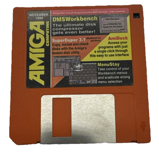 Amiga DMS Workbench Floppy Disk In Good Condition 9932