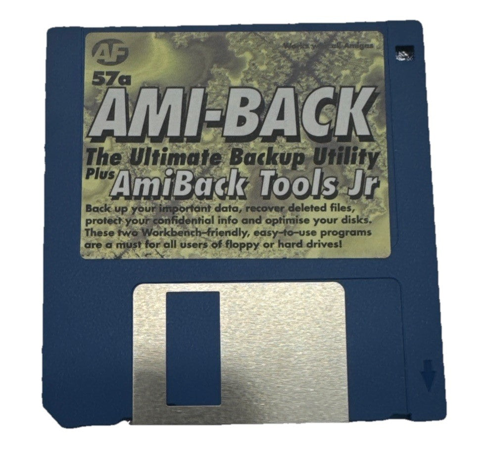 AF AMI-Back / AmiBack Tools JR Floppy Disk In Good Condition 10143