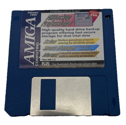 Amiga MR Backup Professional Floppy Disk In Good Condition 9952