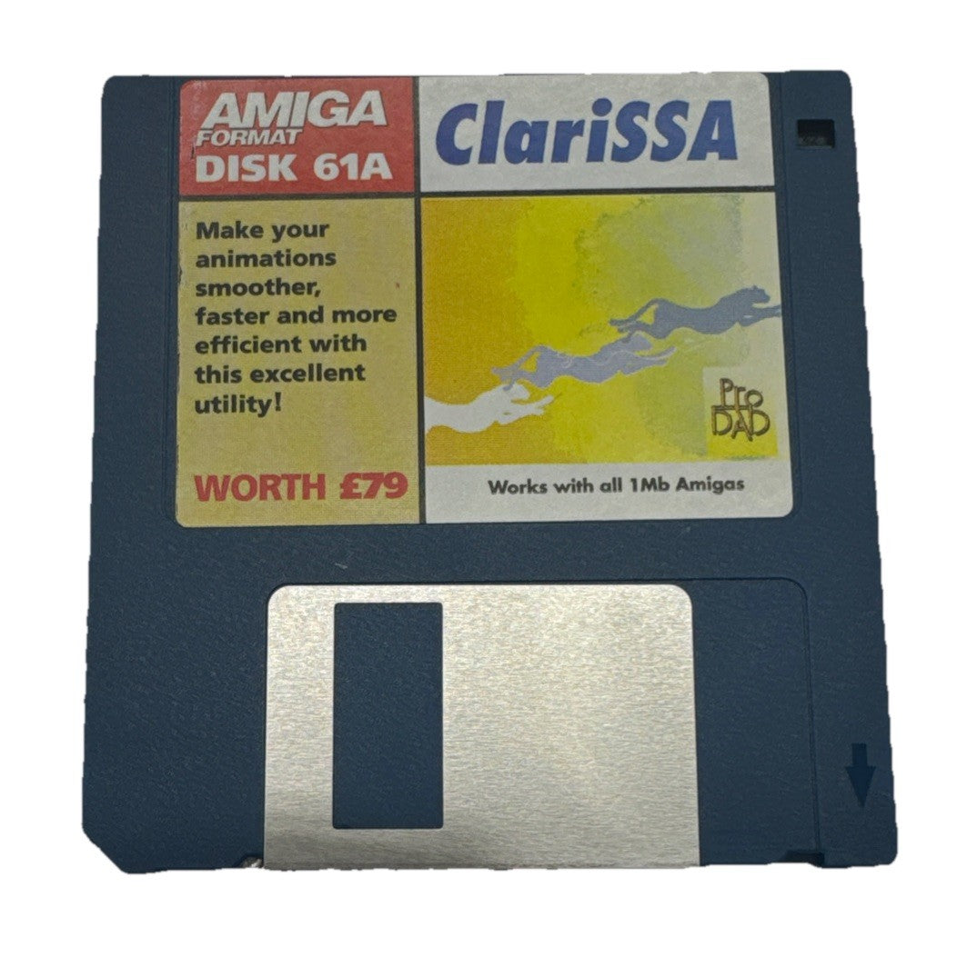Amiga Clari SSA Floppy Disk In Good Condition 9947