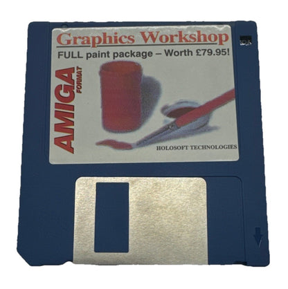Amiga Graphics Workshop Floppy Disk In Good Condition 9973