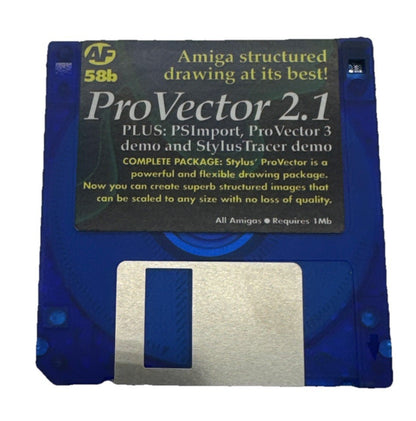 Amiga Pro Vector 2.1 Floppy Disk In Good Condition 9950