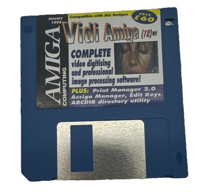 Amiga Vidi Amiga Floppy Disk In Good Condition 9961