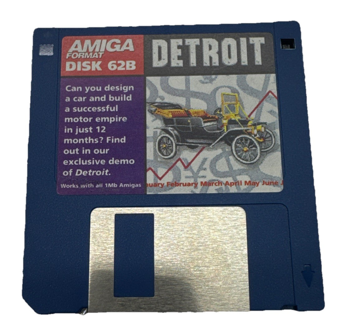 Amiga Detroit Floppy Disk In Good Condition 9945