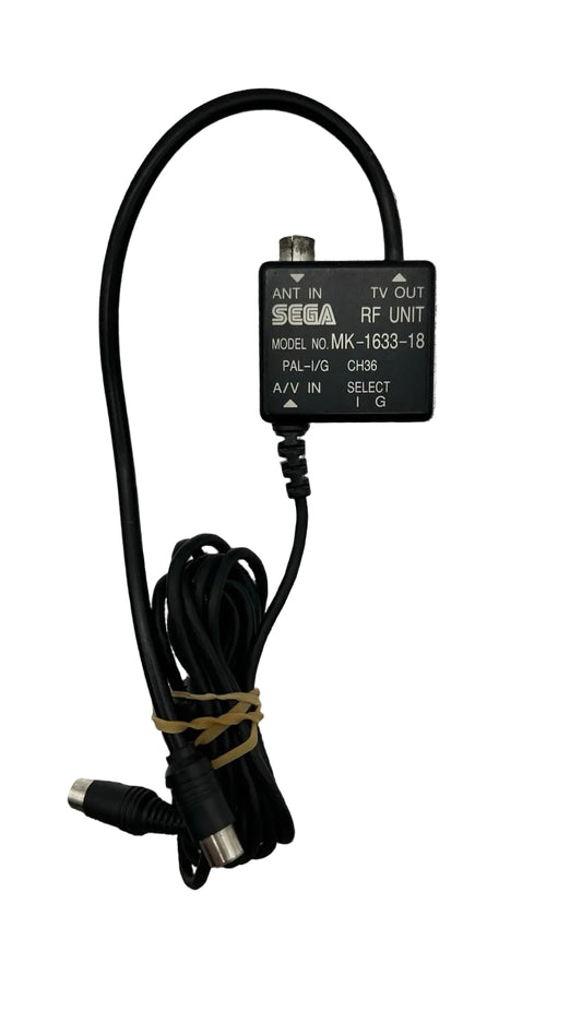 Genuine Official Sega AV Lead RF Cable - Mk-80306 In Good Condition