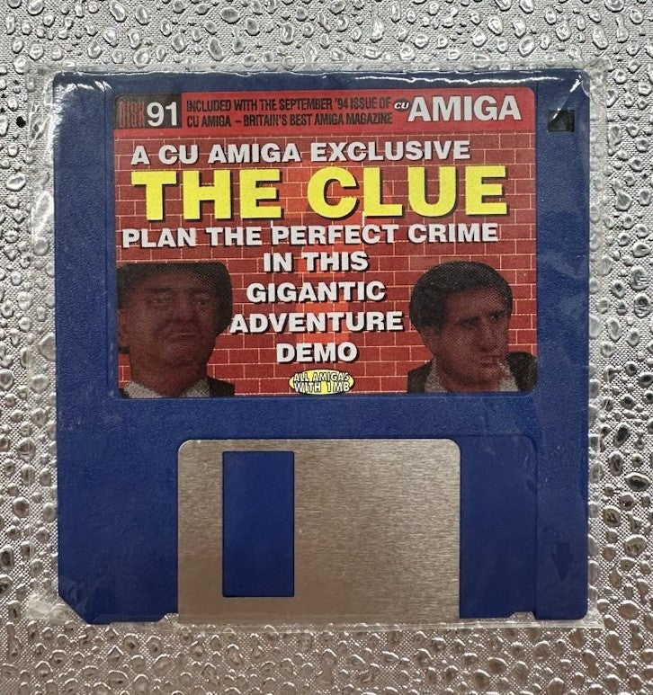Amiga Disk 91 The Clue Floppy Disk New Sealed 9976