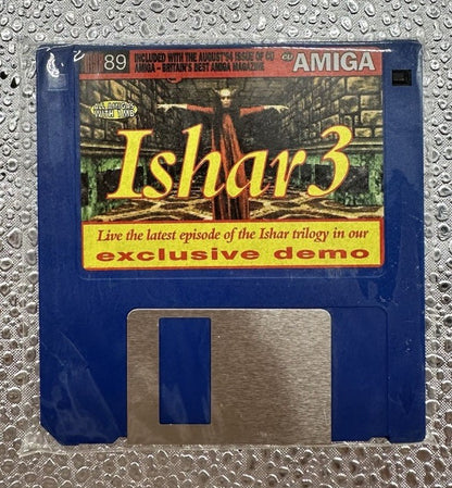 Amiga Disk 89 Ishar 3 Floppy Disk New Sealed 9977