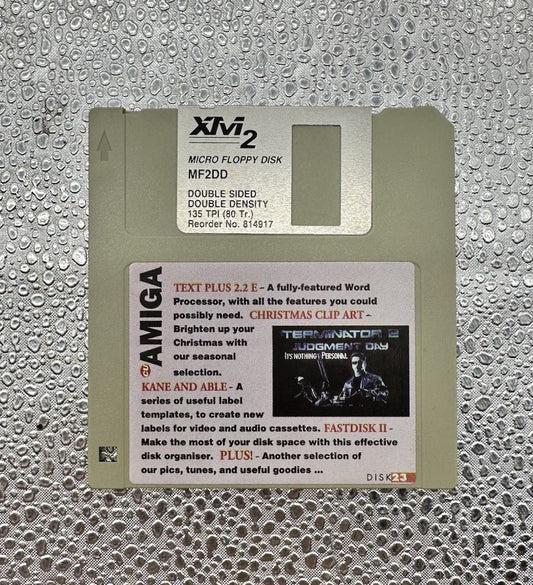Amiga Disk 23 Terminator 2 Judgement Day Floppy Disk In Good Condition 10159