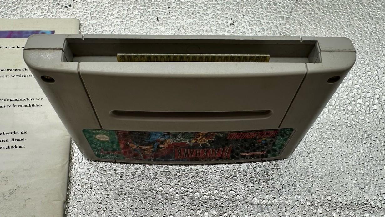 Blackhawk Super Nintendo SNES AUS PAL Game Cart & Manual (missing Cover) 10168