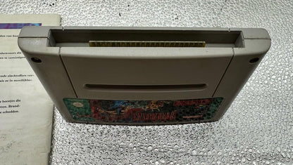 Blackhawk Super Nintendo SNES AUS PAL Game Cart & Manual (missing Cover) 10168