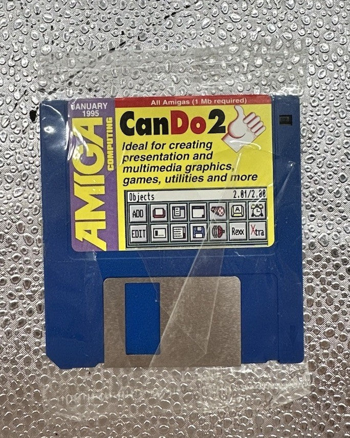 Amiga Can Do 2 Floppy Disk New Sealed Damaged 9975