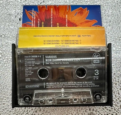 Now Dance Summer 94 Cassette Tape In OK Condition Cracked Case 9640
