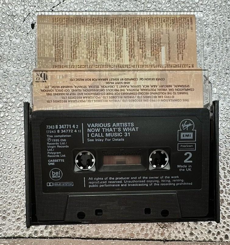 Now 31 / 40 Top Chart Hits Cassette Tape In Good Condition 9639