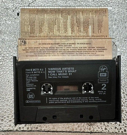 Now 31 / 40 Top Chart Hits Cassette Tape In Good Condition 9639