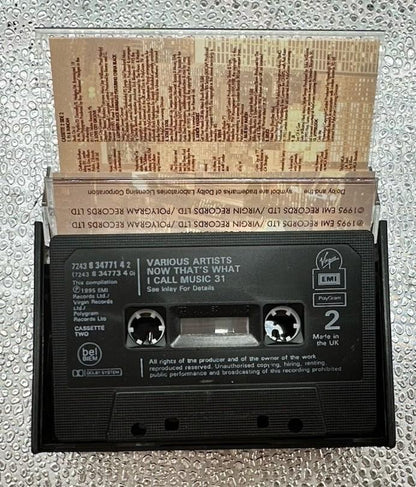 Now 31 / 40 Top Chart Hits Cassette Tape In Good Condition 9639