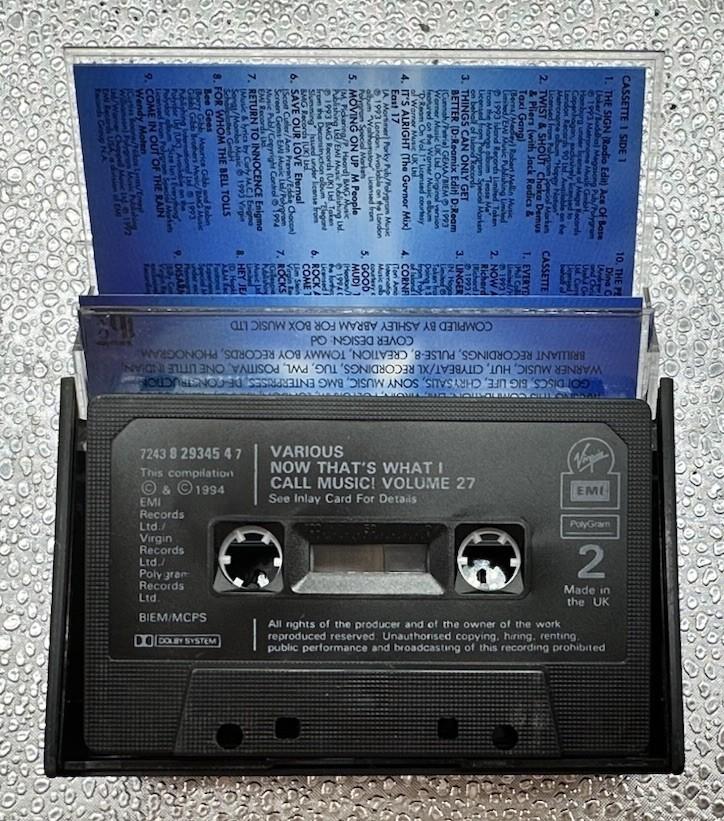 Now 27 / 38 Top Chart Hits Cassette Tape In Good Condition 9637