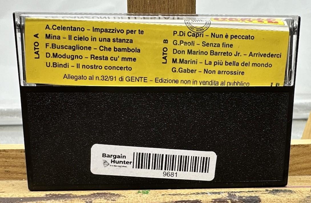 Le Canzoni Dell'Estate Cassette Tape In Good Condition 9681