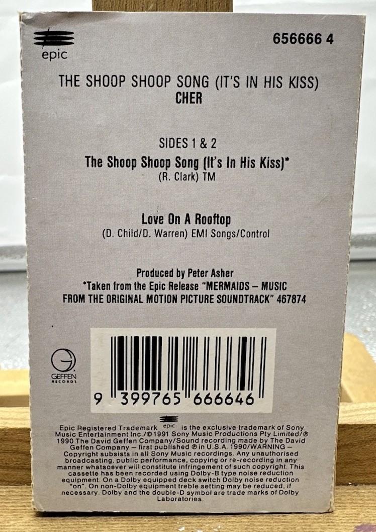The Shoop Shoop Song - Cher Cassette Tape In Good Condition 9653