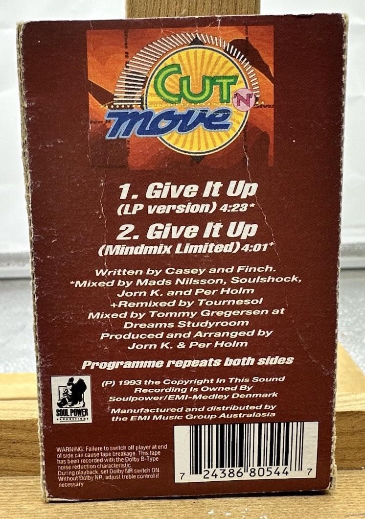 Give It Up - Cut 'N' Move Cassette Tape In Good Condition 9649