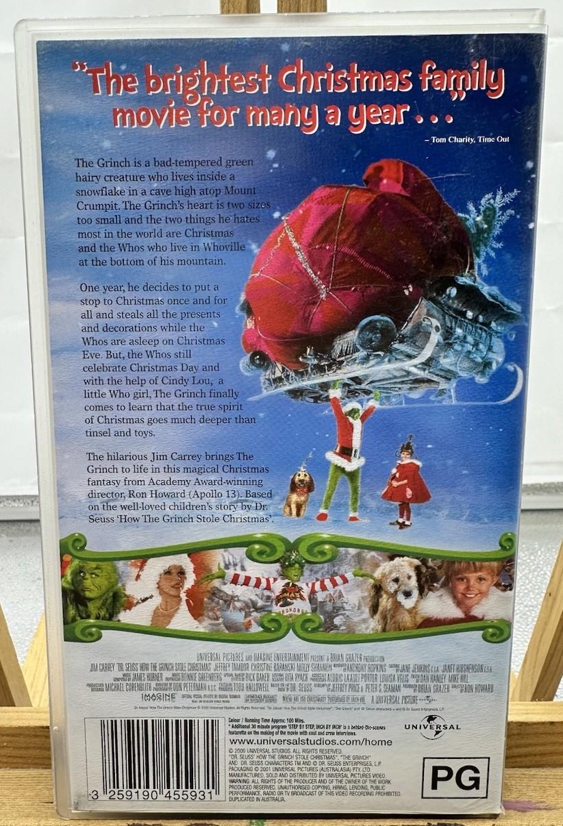 The Grinch VHS Tape In Good Condition 9579