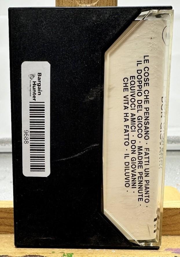 Lucio Battisti - Don Giovanni Cassette Tape In Good Condition 9688