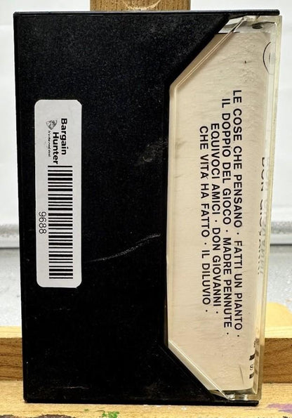 Lucio Battisti - Don Giovanni Cassette Tape In Good Condition 9688