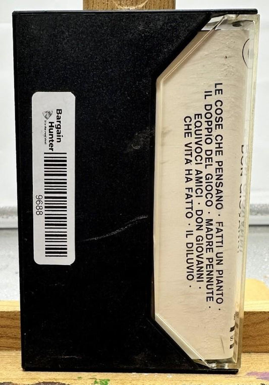 Lucio Battisti - Don Giovanni Cassette Tape In Good Condition 9688