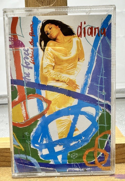 Diana Ross - Force Behind The Power Cassette Tape In Good Condition 9658