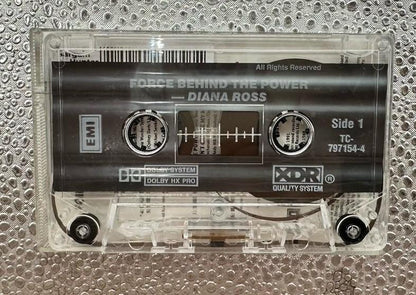 Diana Ross - Force Behind The Power Cassette Tape In Good Condition 9658