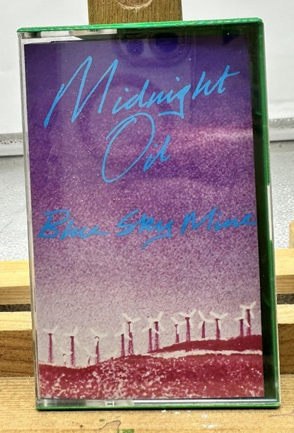 Midnight Oil - Blue Sky Mine Cassette Tape In Good Condition 9676