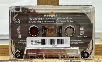 M-People - One Night In Heaven Cassette Tape In Good Condition 9674